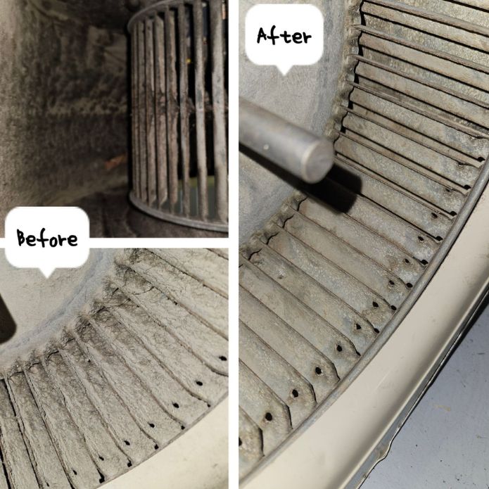 Blower Fan Cleaning